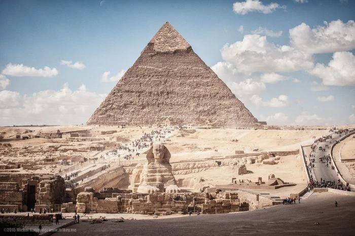inside the pyramid of khafre
