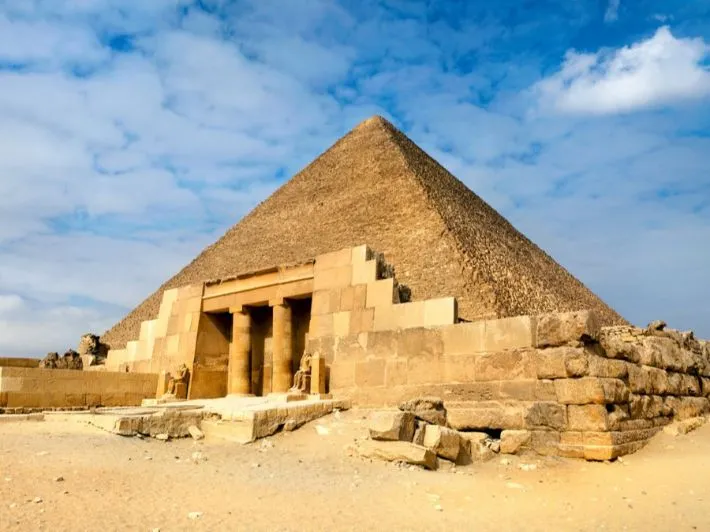 the Great Pyramid of Khufu
